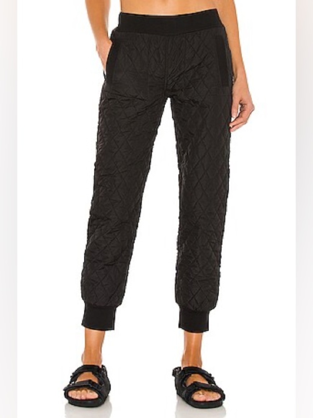 Norma Kamali | Quilted Jog Pant